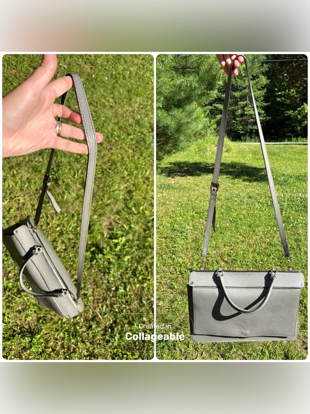 Furla Pebbled Leather Shoulder Bag - Picture 17 of 17
